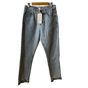 Princess Polly Lioness Mind Over Matter Mom Jeans Size 4 NWT